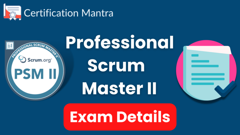 professional scrum master ii certification