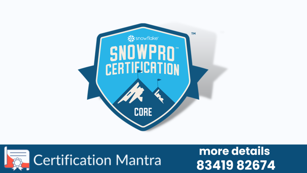 snowflake core certification