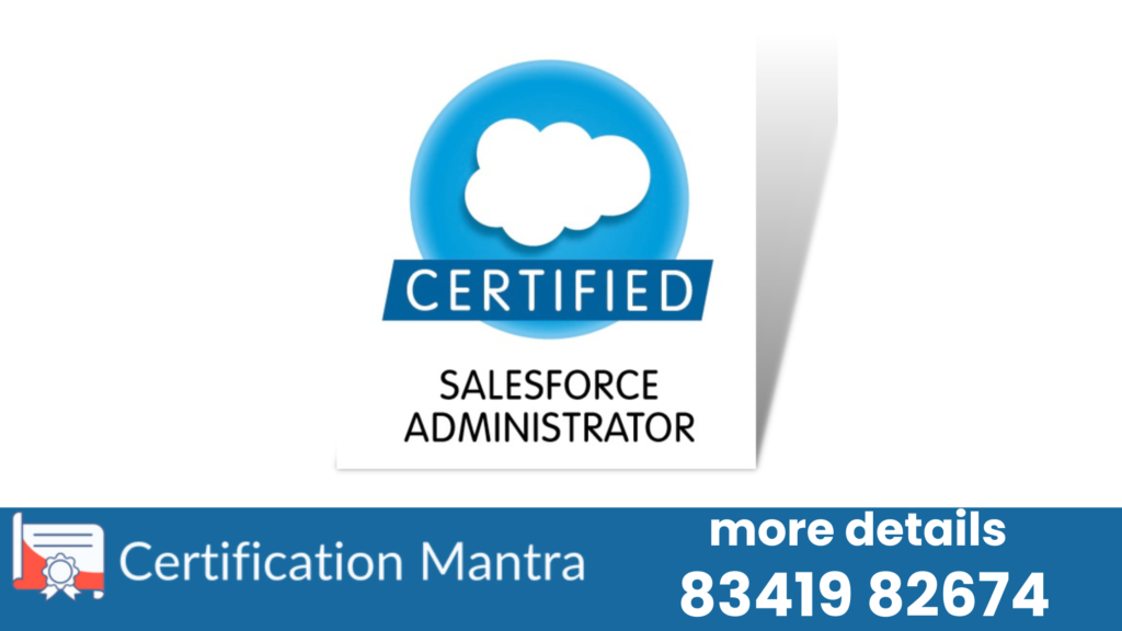salesforce admin certificate