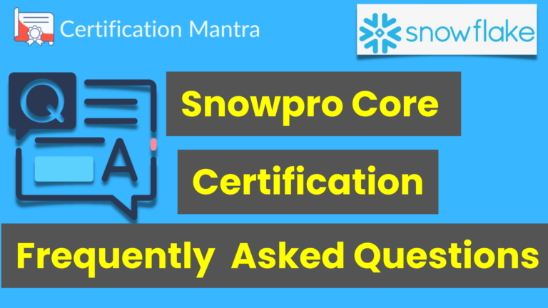 snowflake core certification
