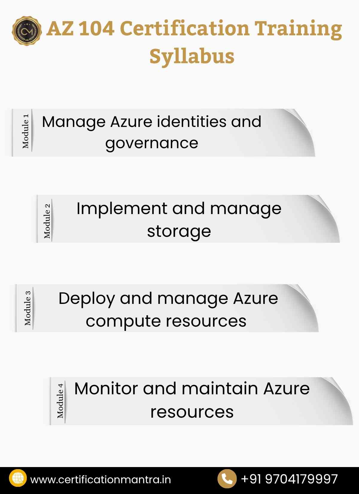 Best AZ 104 Certification Training in Hyderabad | 100% Pass