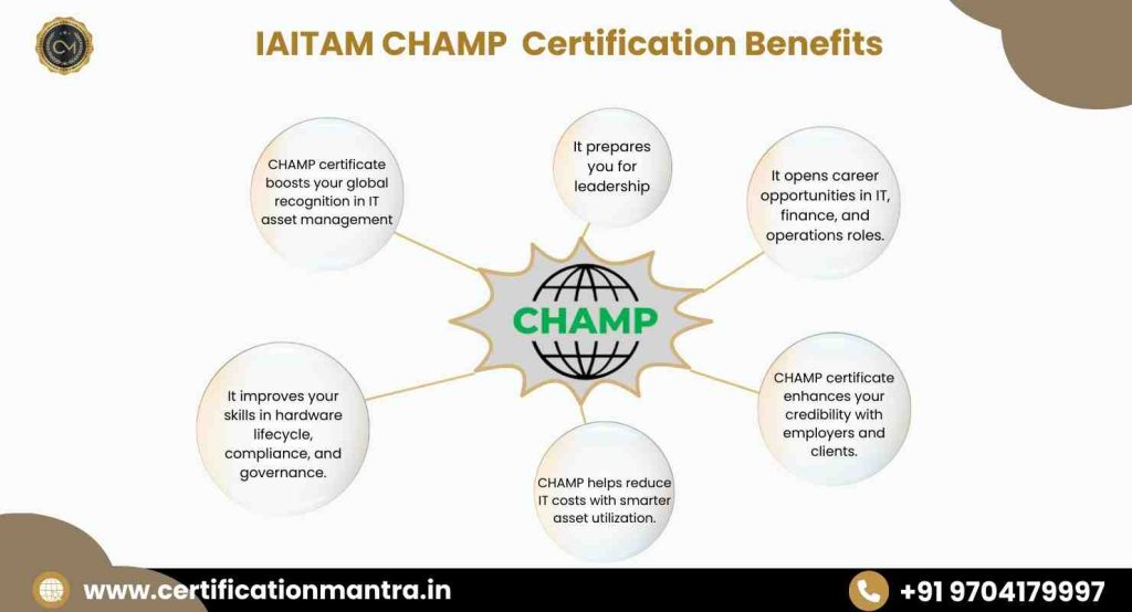 CHAMP Certification Training in Hyderabad benefits