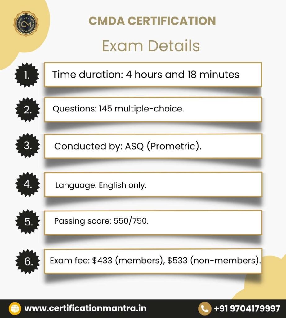 CMDA Certification Training in Hyderabad