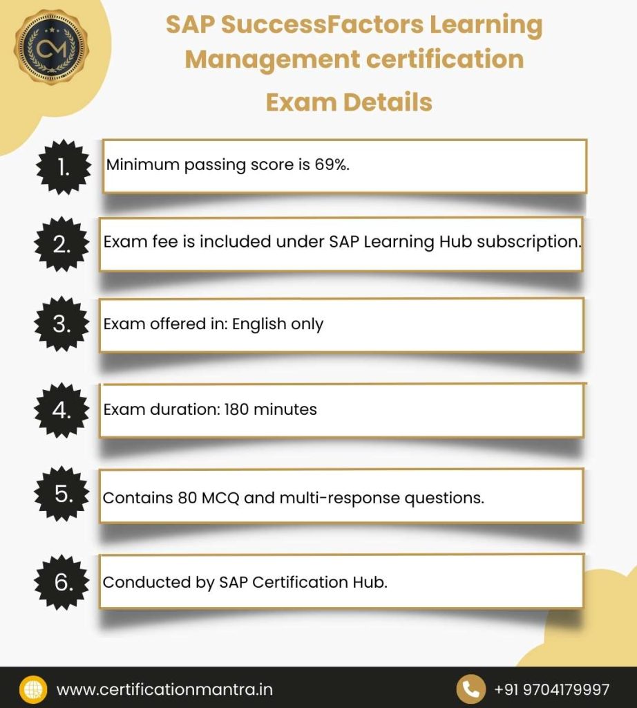SAP SuccessFactors Performance and Goals Certification Training in Hyderabad
