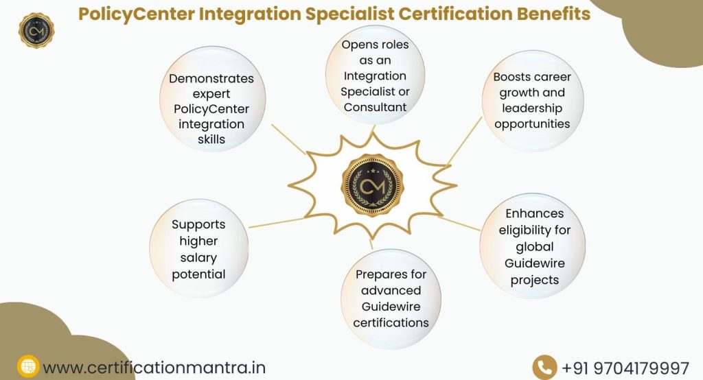 PolicyCenter Integration Specialist Certification Training in Hyderabad Benefits